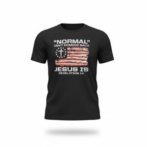 Jesus Is Graphic Tee - Black